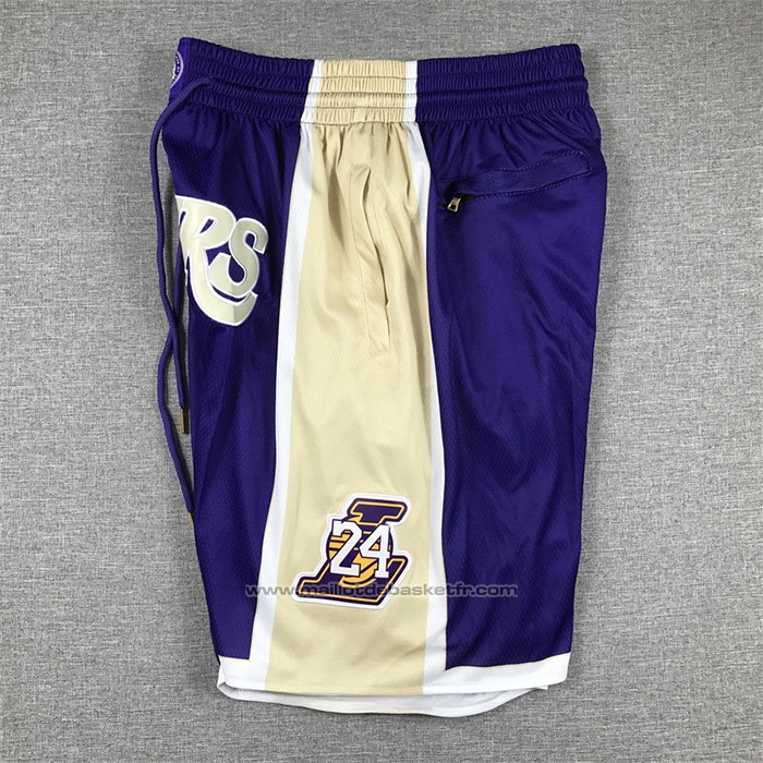 Short Los Angeles Lakers Hall of Fame Just Don Volet
